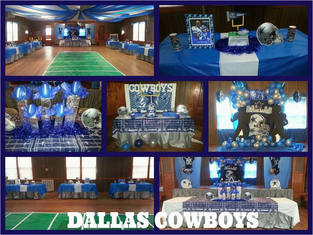 Dallas Cowboys Birthday Party Decorations Dallas Cowboys Football Birthday Party Ideas Photo 1 Of