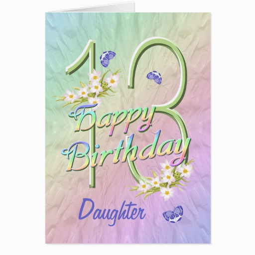 Daughter 13th Birthday Card | BirthdayBuzz