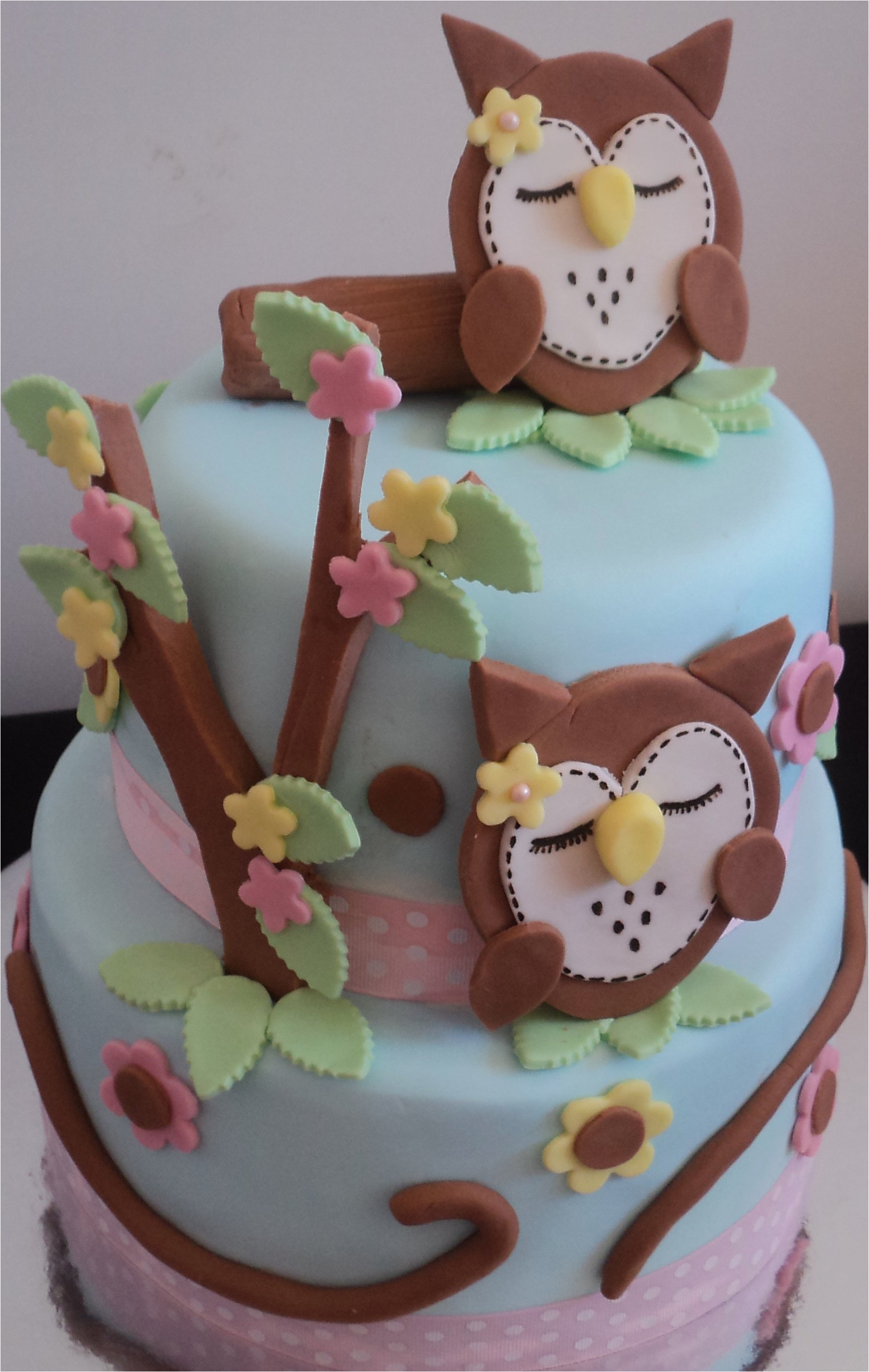 owl cakes