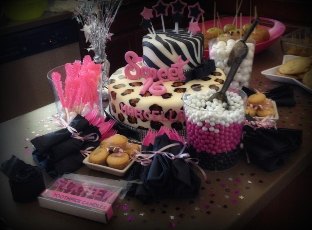 decoration and themes for 16th birthday party ideas
