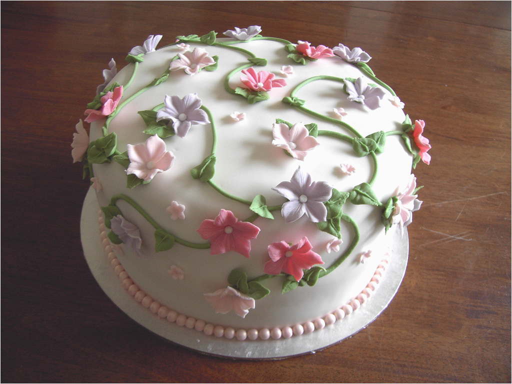 flower cakes