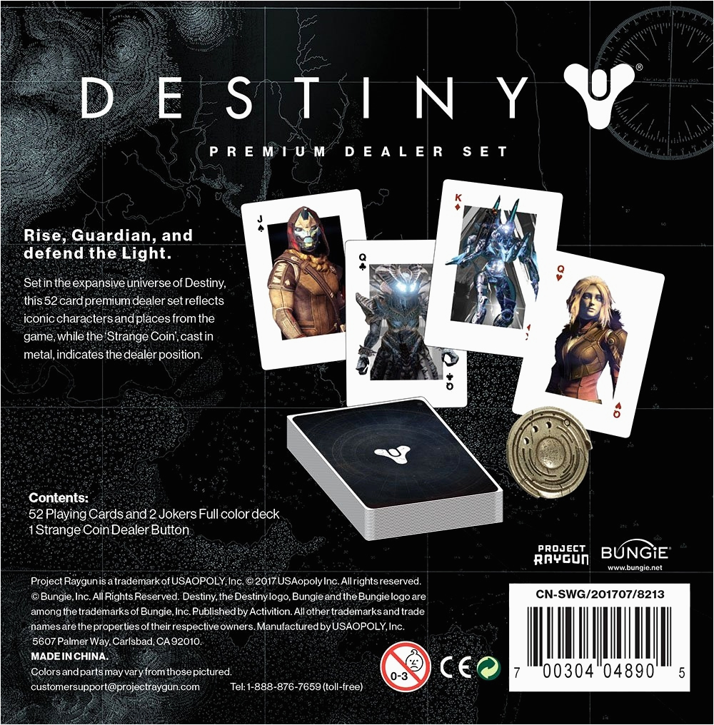 destiny game birthday card