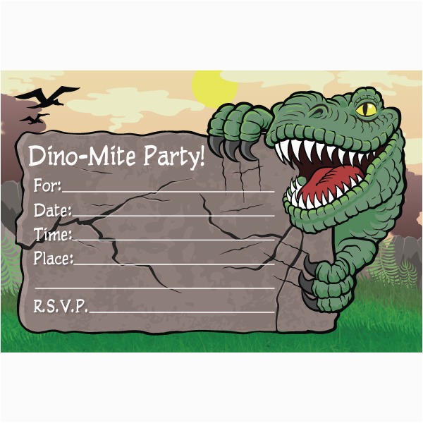 dinosaur invitations ideas