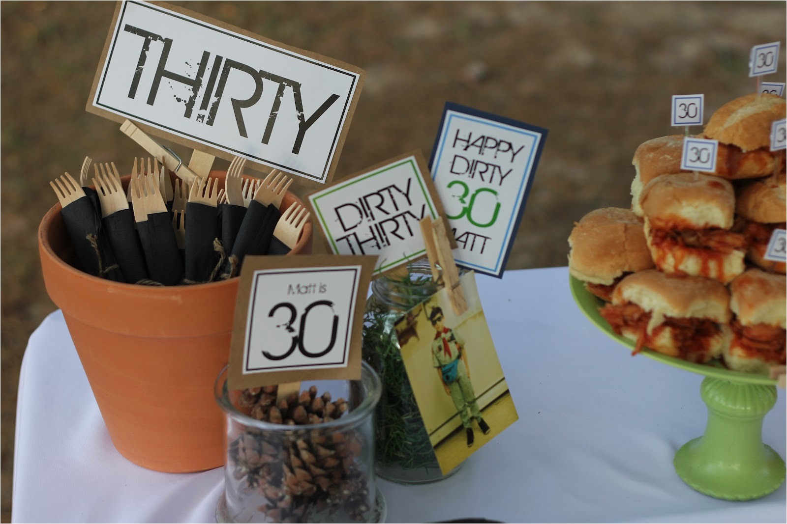 30th birthday party themes