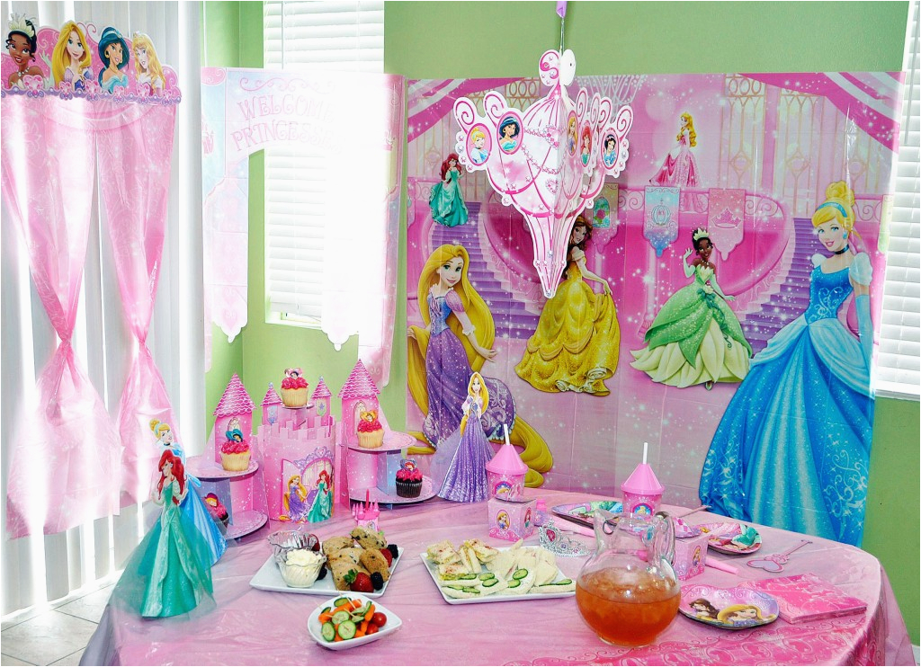 how to plan a disney princess royal tea party