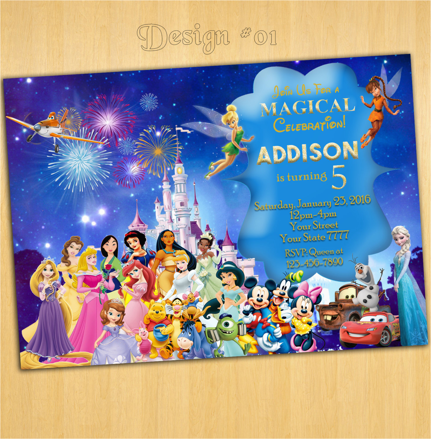 birthday invitation templates disney birthday invitations