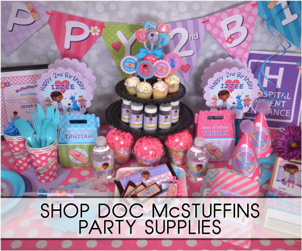 party decorations favors doc mcstuffins party supplies