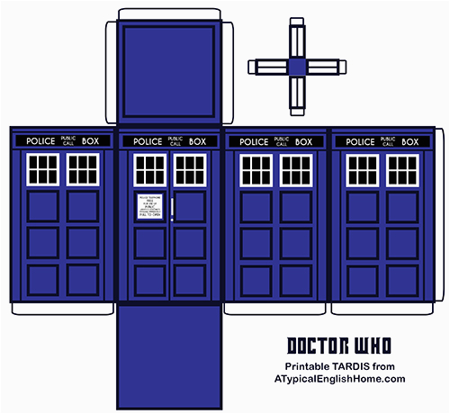 Doctor Who Birthday Card Template BirthdayBuzz