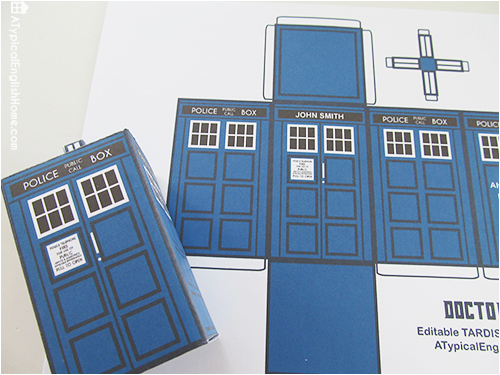 Doctor Who Birthday Card Template A Typical English Home Doctor Who 