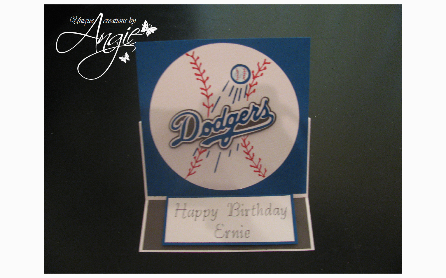 dodgers card