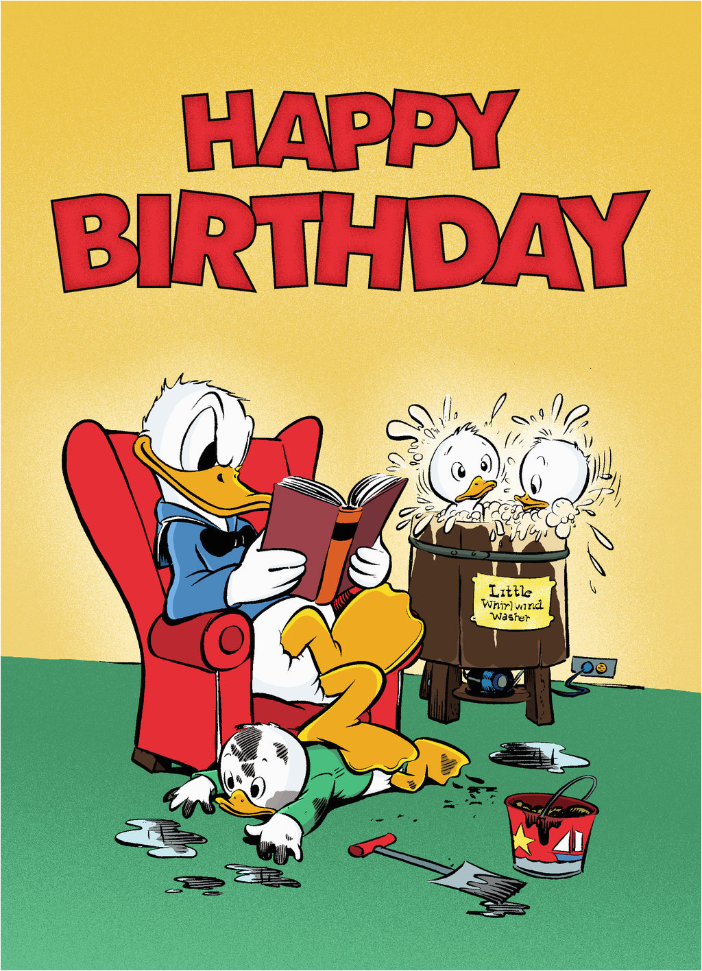 donald duck birthday card 542462234