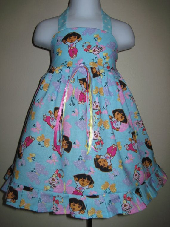 boutique dora boots birthday dress 3m 6m