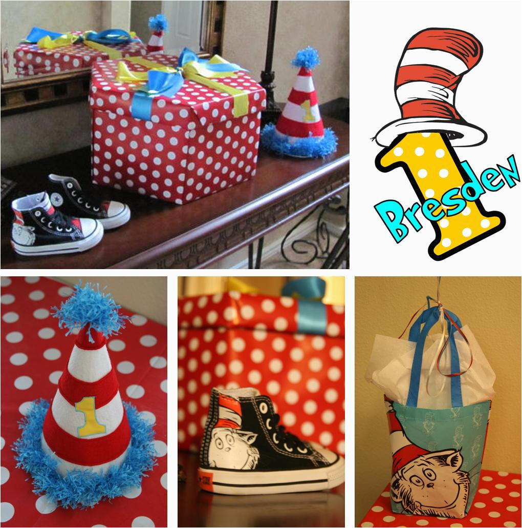our dr seuss 1st birthday party