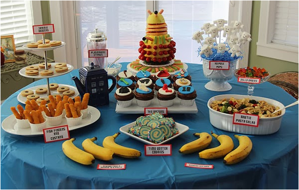 doctor who party food