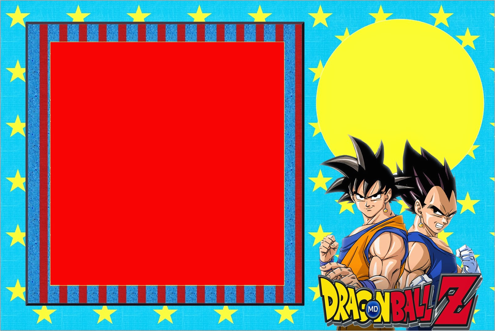 Dragon Ball Z Birthday Invitations BirthdayBuzz