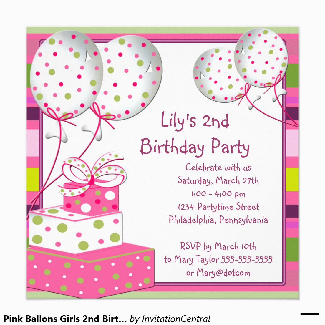 E Invites for Birthday Party Birthday Party Invitation Card Best Party