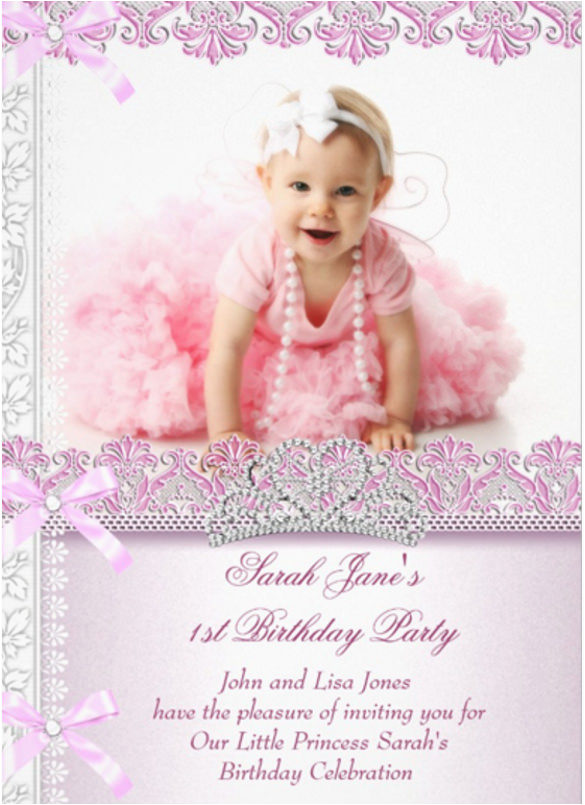 1st birthday invitation card free download