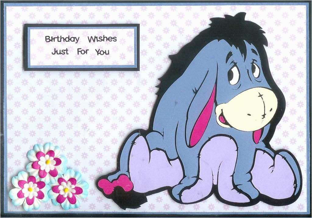 Eeyore Birthday Card BirthdayBuzz