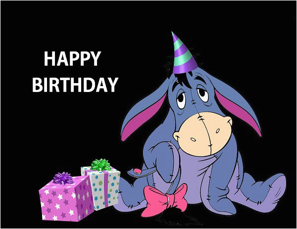 Eeyore Birthday Card | BirthdayBuzz