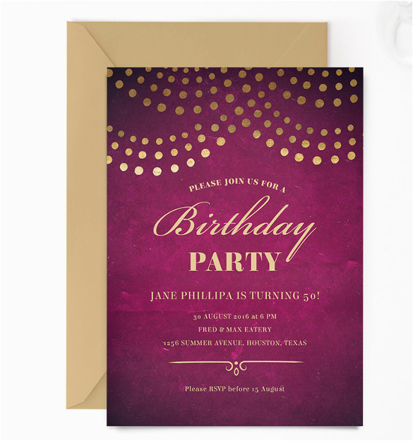 Electronic Birthday Invitations 10