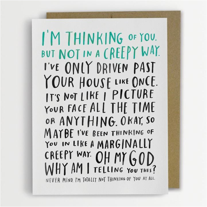 awkward greeting cards by emily mcdowell pleated jeans