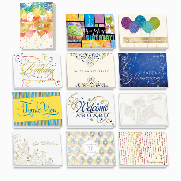 elegant employee all occasion card assortment bulk