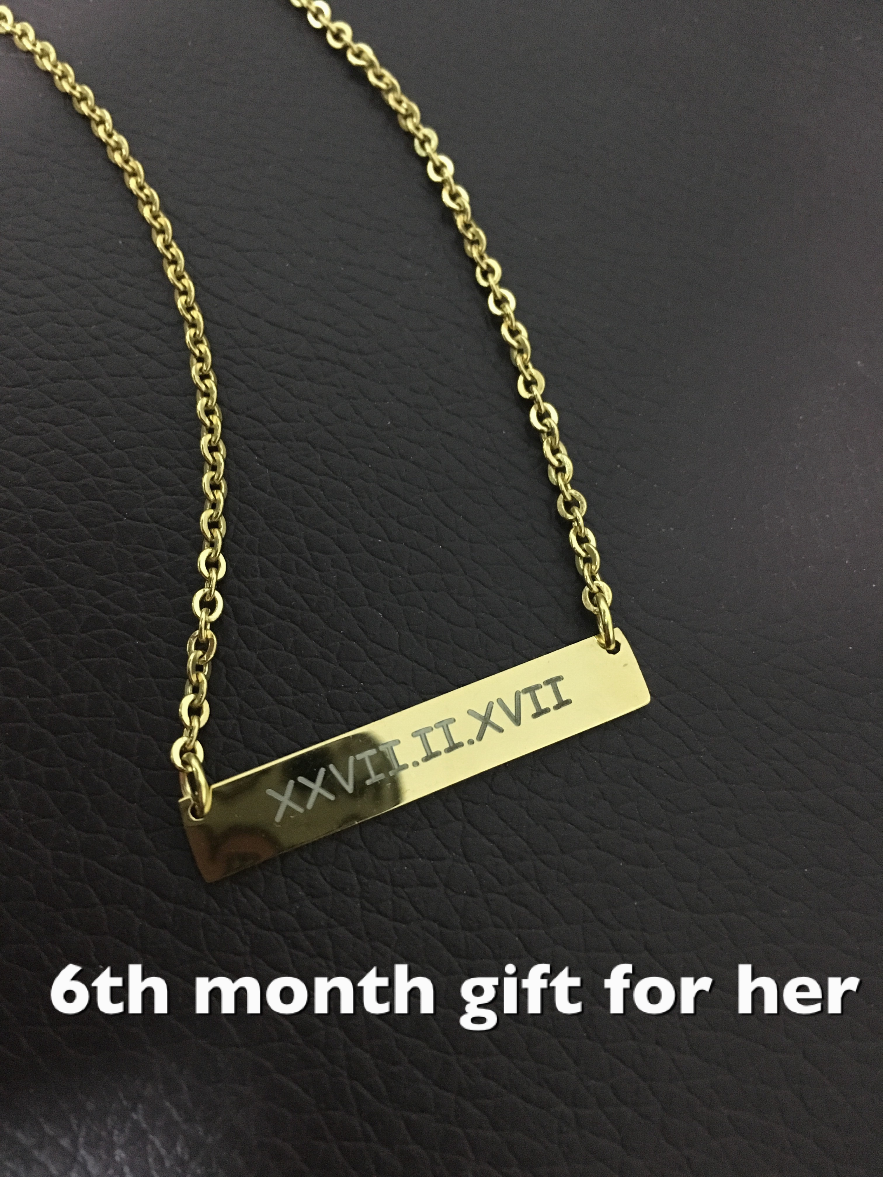 custom engraved necklace for her girlfriend gift
