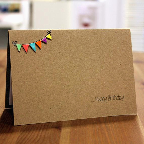 handmade birthday card happy birthday by littlesilverleaf