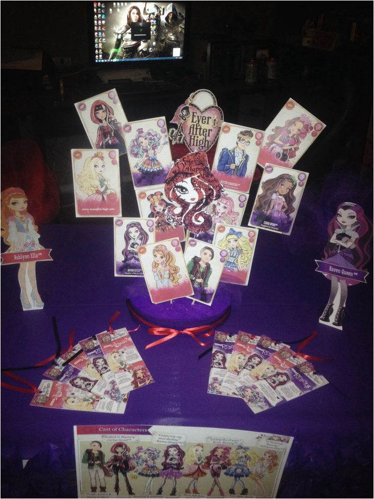 ever after high birthday party