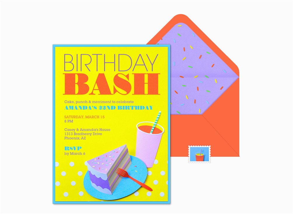 evite birthday bash invitation wwwchloefleury birthday bash invitation