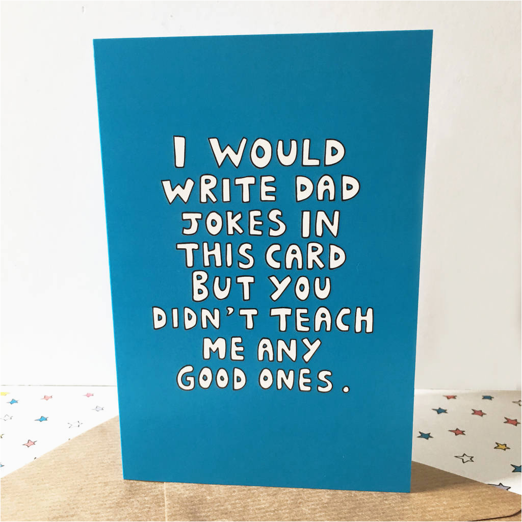 funny dad birthday card by ladykerry illustrated gifts