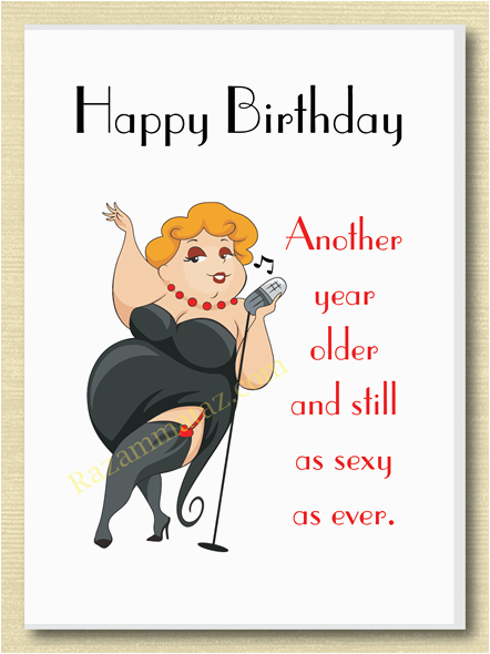 female birthday card c