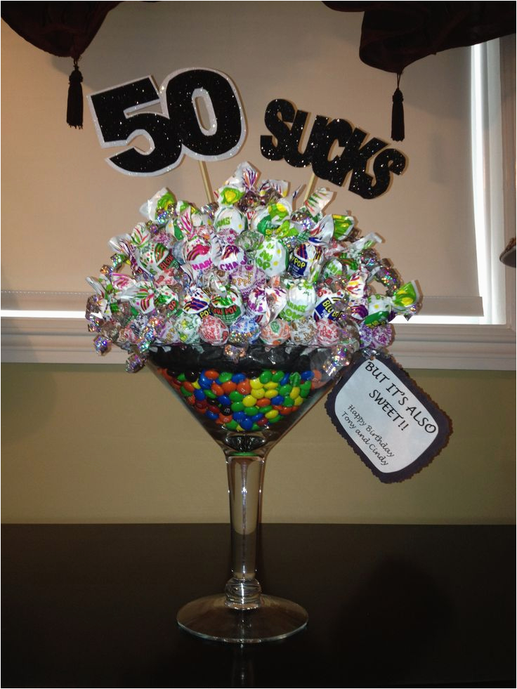 50th birthday party favors and ideas