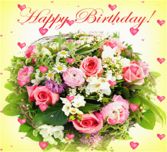 birthday flowers with hearts free flowers ecards