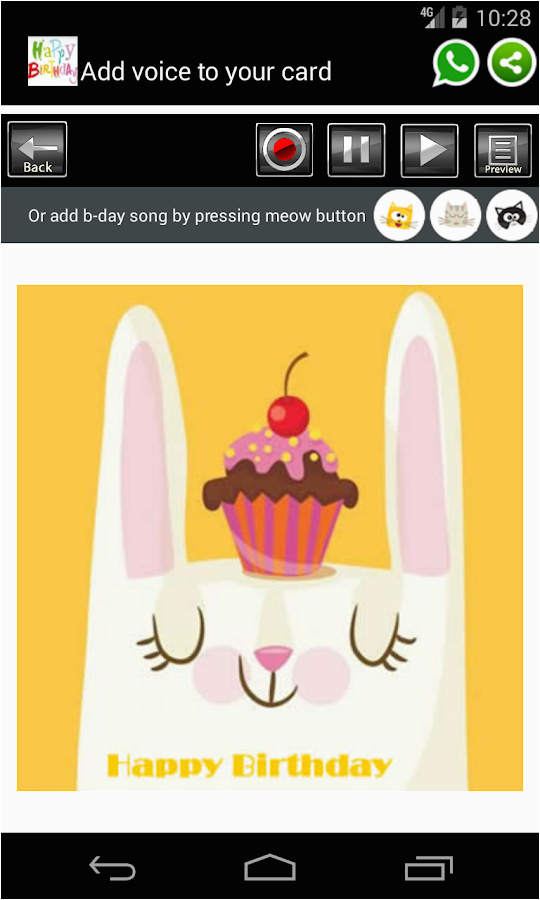 happy birthday card frame android apps on google play