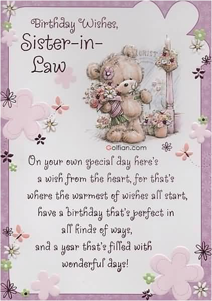 70 most beautiful birthday wishes for sister in law best birthday quote images