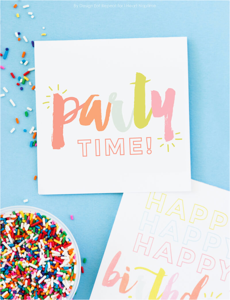 free printable birthday cards i heart nap time