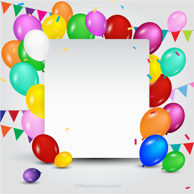 happy birthday card template free vectors pinterest