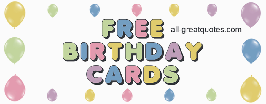free birthday cards to send on facebook