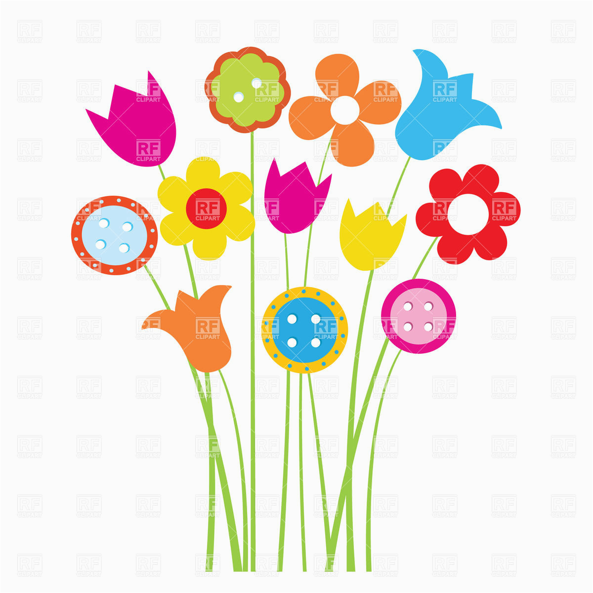 happy birthday flowers clip art photo and vector images