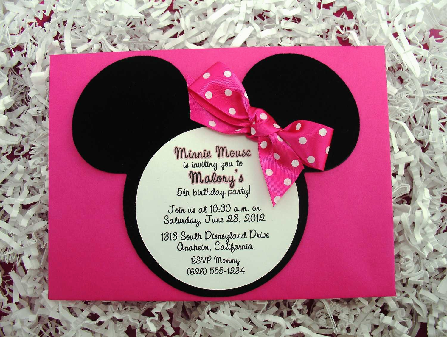 3 beautiful free printable minnie mouse birthday party invitations