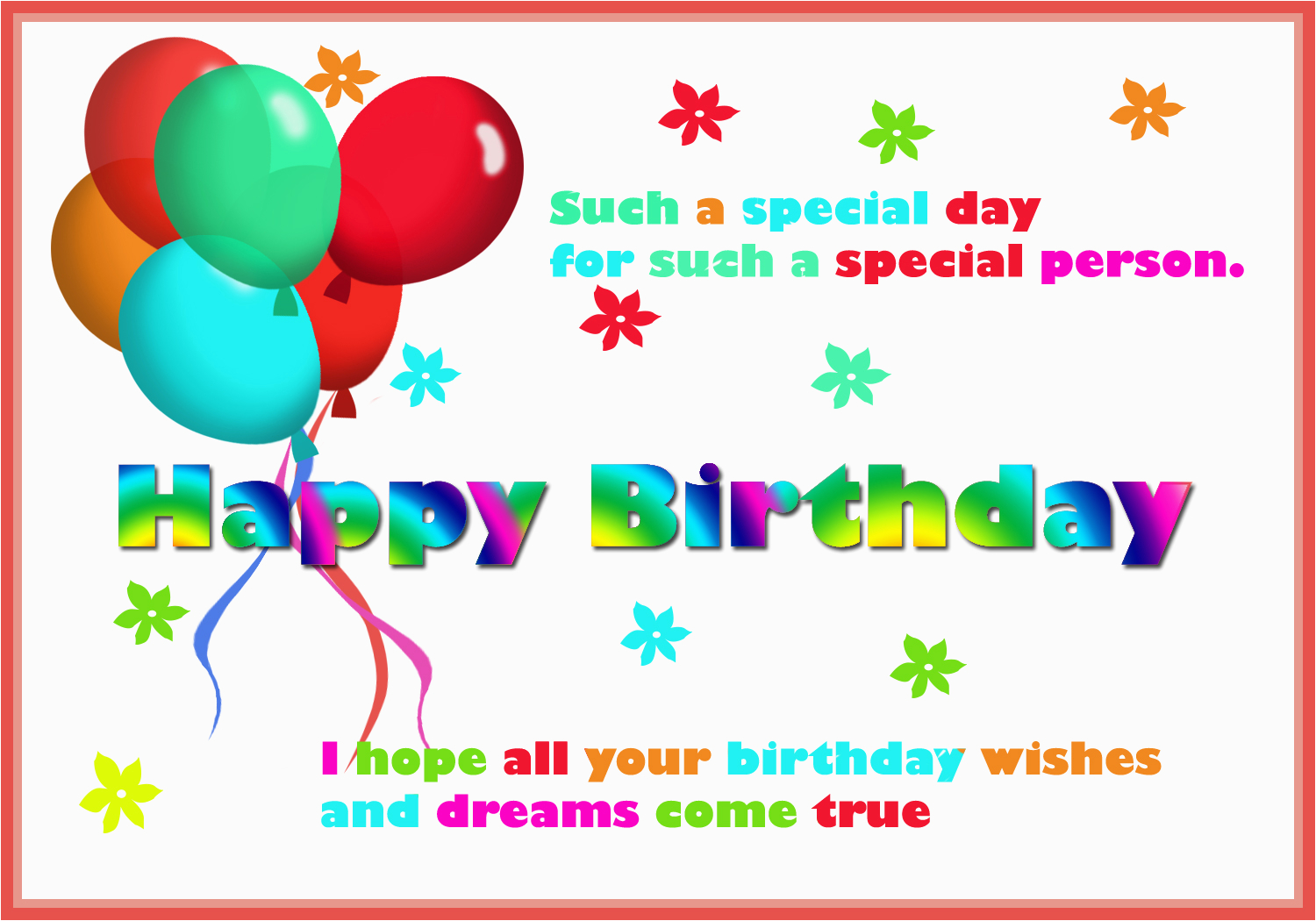 happy birthday card for you