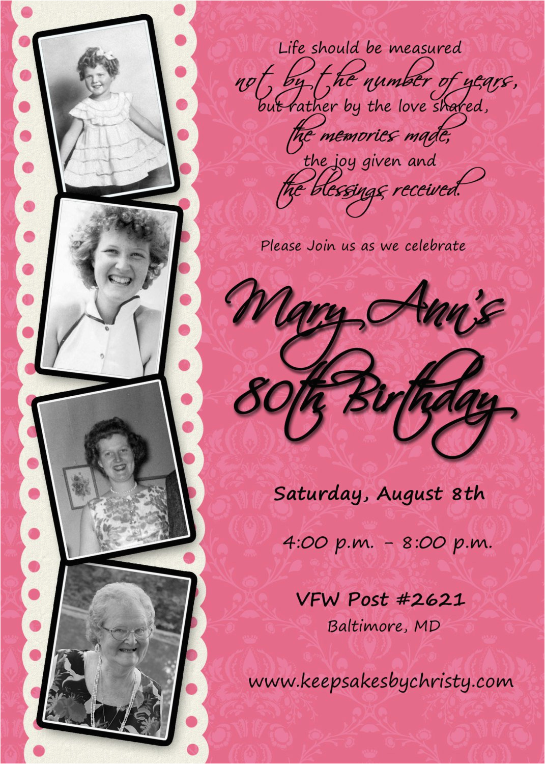 Free Printable 90th Birthday Invitations 90th Birthday Invitations Free