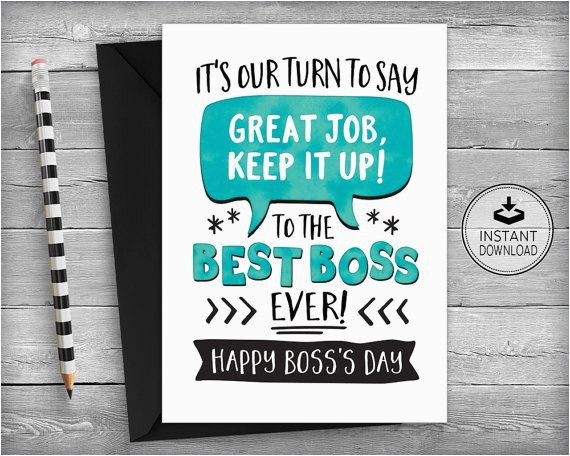 Free Printable Birthday Cards for Boss Best 20 Bosses Day Cards Ideas On Pinterest