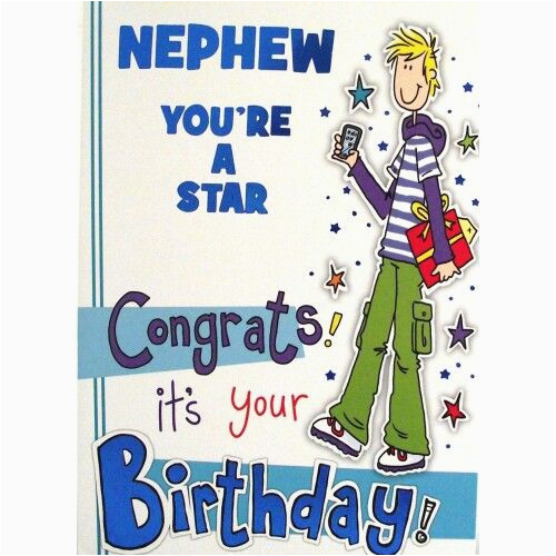Free Printable Birthday Cards for Nephew Nephew Happy Birthday ...