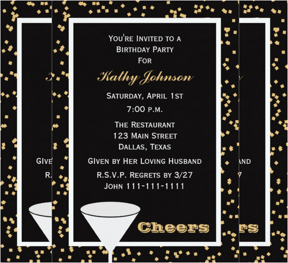 40 adult birthday invitation templates psd ai word