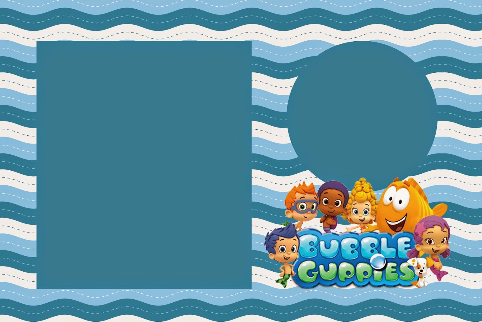 bubble guppies free printable invitations oh my fiesta