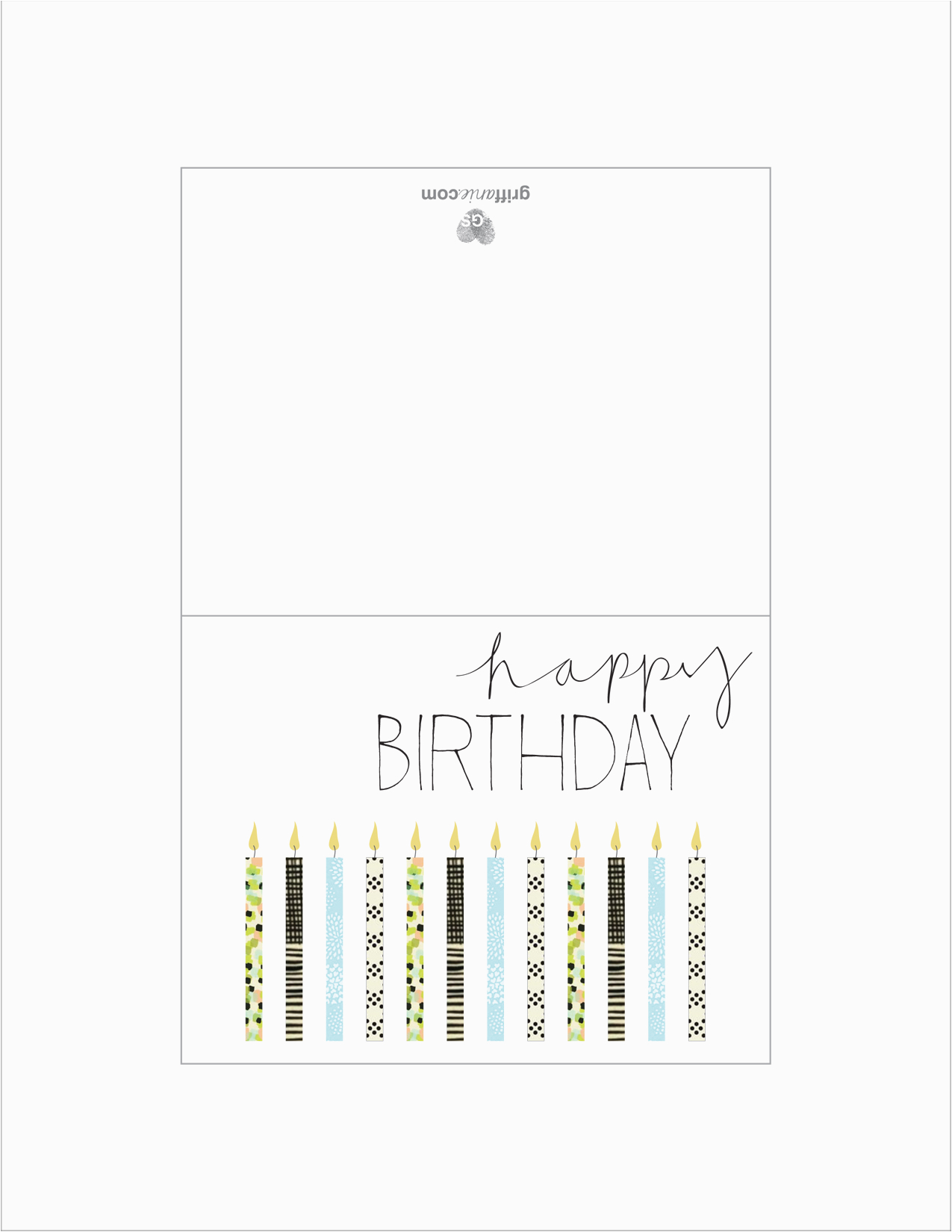 post printable foldable birthday cards to color 93670