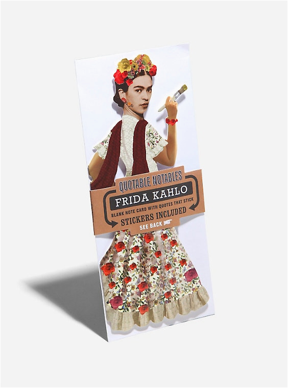 frida kahlo customizable greeting card