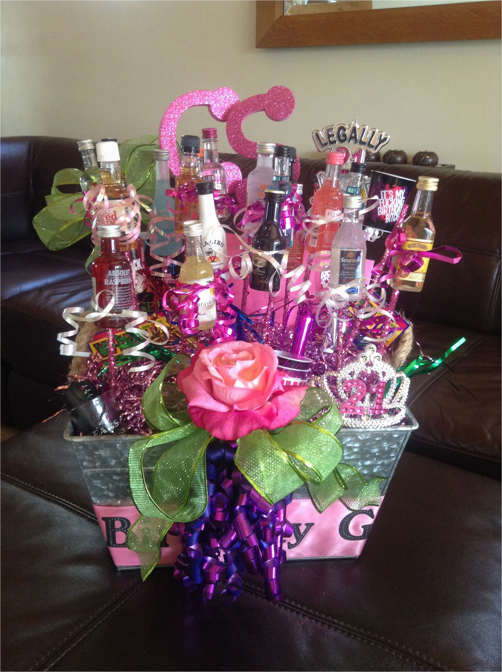 happy 21st birthday gift basket for my daughter gift